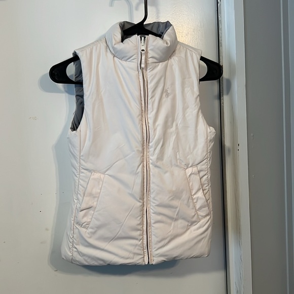 Ralph Lauren heavyweight reversible puffer vest for girls. Size M (8-10) - Picture 2 of 11